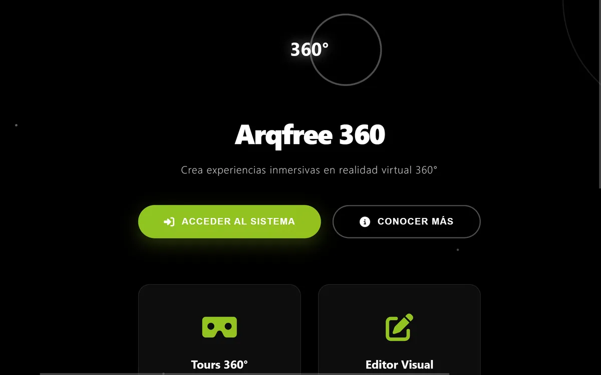 Arqfree 360 Experiencias Inmersivas